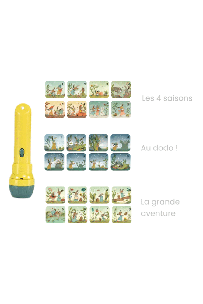 LAMPE A HISTOIRES | Trois petits lapins – Image 4