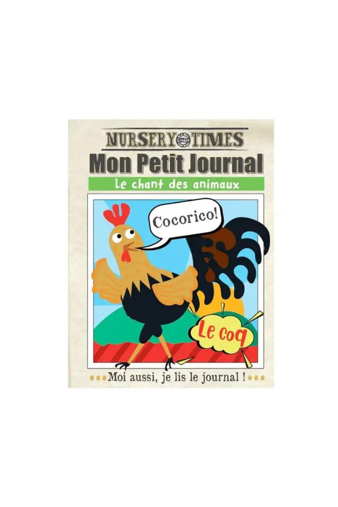 LIVRE MON PETIT JOURNAL | Cris des animaux