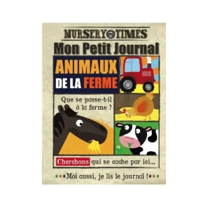 LIVRE MON PETIT JOURNAL | Animaux de la Ferme