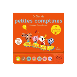 LIVRE SONORE | Droles de petites comptines