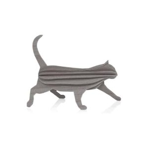 CHAT GRIS | 12cm