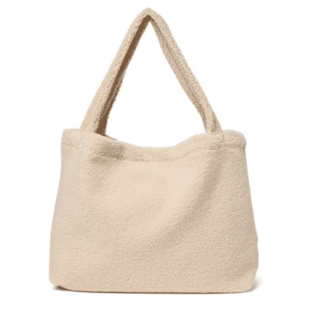 MOM BAG | Ecru teddy – Image 2