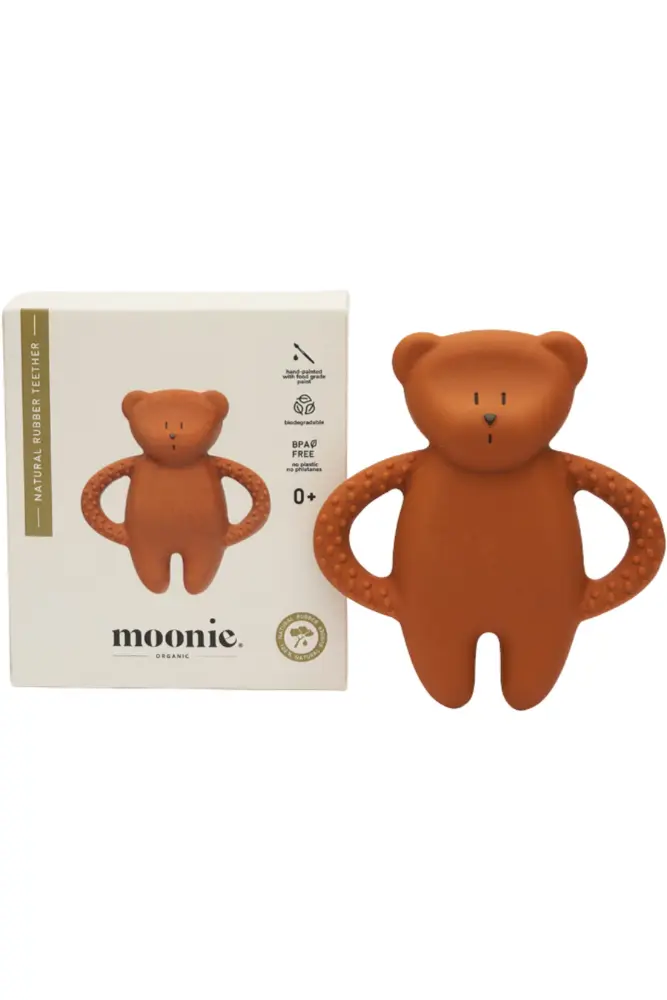 MOONIE | Anneau dentition Ourson Cappuccino – Image 3