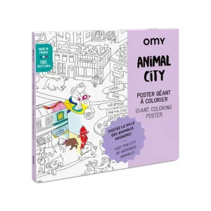 POSTER GEANT A COLORIER | Animal City