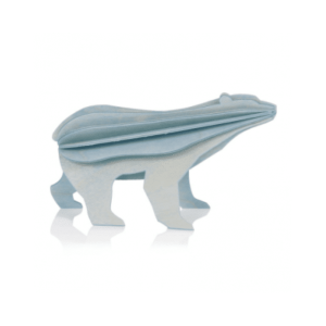 OURS POLAIRE BLEU | 7cm