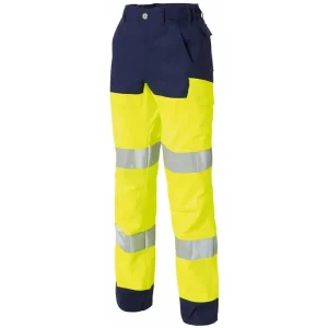 Pantalon genouillères ergonomique haute visibilité