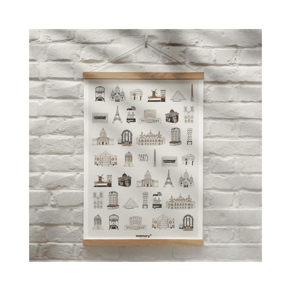 AFFICHE PARIS 50X70 – Image 2