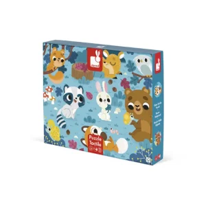 PUZZLE TACTILE | Animaux de la foret