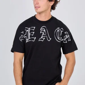 T-Shirt Noir Colombe Peace