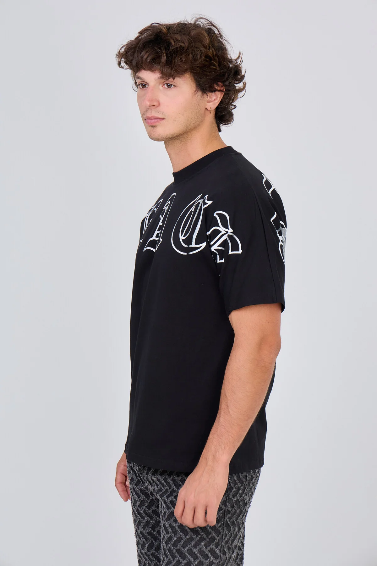 T-Shirt Noir Colombe Peace – Image 3