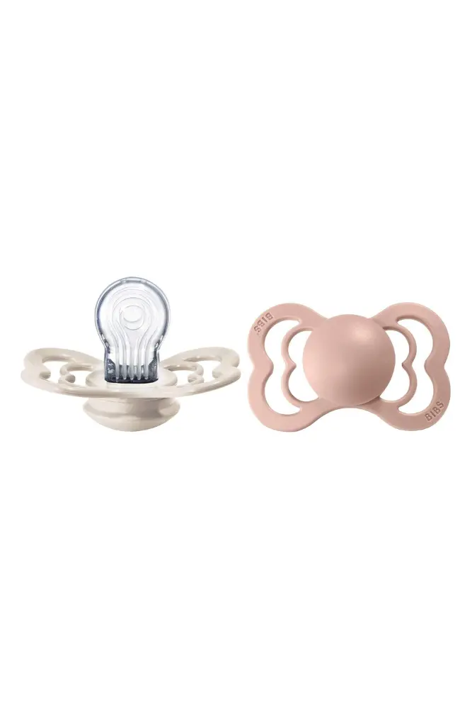 TETINES BIBS SUPREME SILICONE T2 | Blush et Ivoire – Image 4