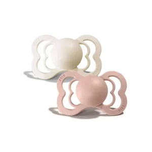TETINES BIBS SUPREME SILICONE T2 | Blush et Ivoire