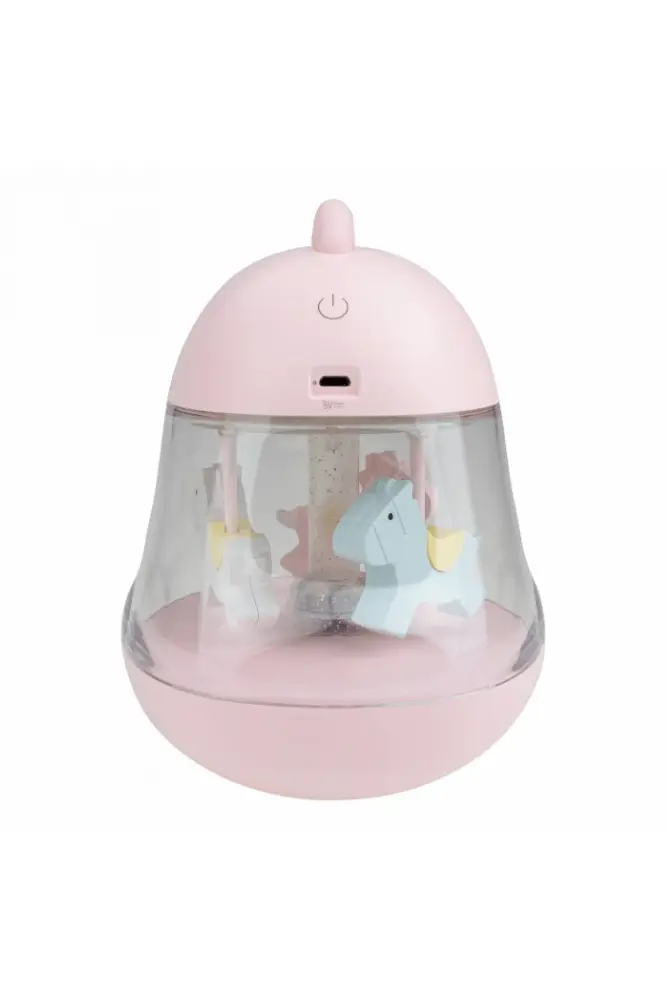 VEILLEUSE CARROUSSEL MUSICALE | Rose