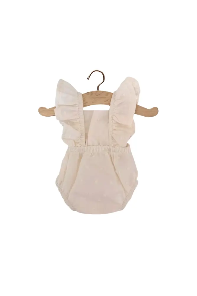 BARBOTEUSE LOU | Plumetis écru – Image 2