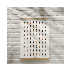 AFFICHE VINS 50X70