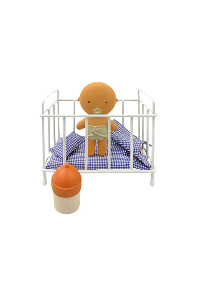 GOMMU POCKET Berceau | Vichy blue